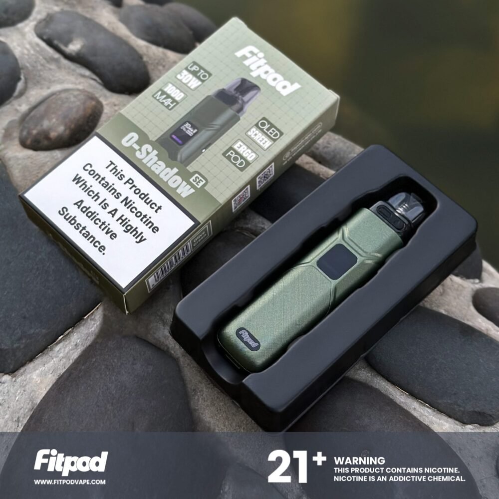 FITPOD O-SHADOW SE套組 【小煙主機】FITPOD O-SHADOW SE套組|自由調氣+LED顯示|適用OXVA Xlim主機