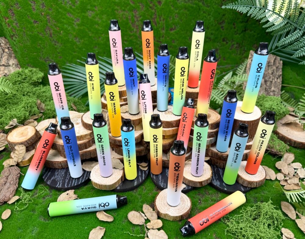 【OBI】 8000口一次性/拋棄式電子煙｜13ml大容量×27種爆款口味