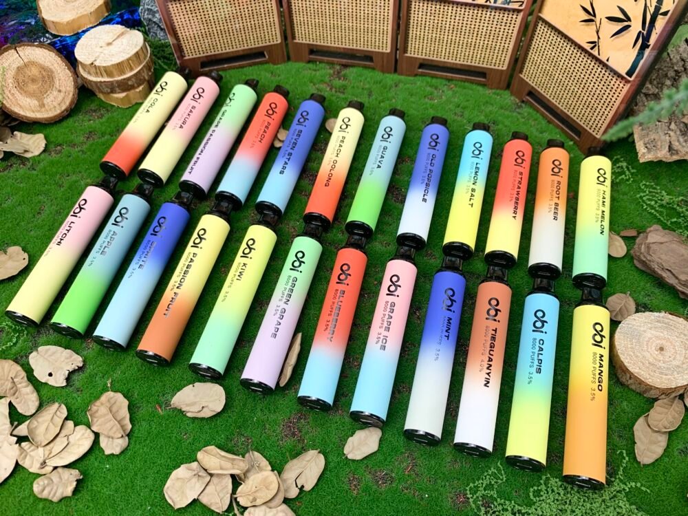【OBI】 8000口一次性/拋棄式電子煙｜13ml大容量×27種爆款口味