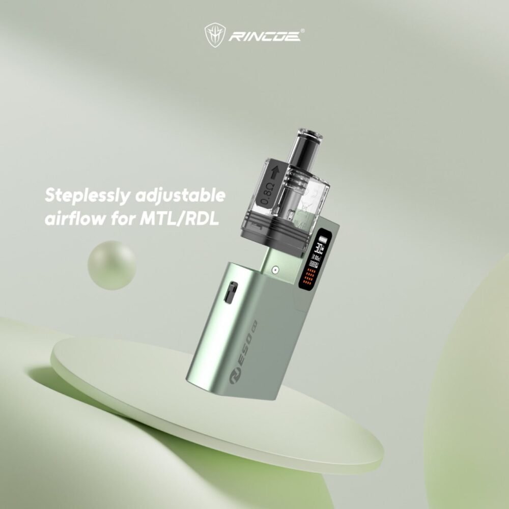 RINCOE NESO ET 小煙主機 【小煙主機】RINCOE NESO ET|1400mAh|氣流+按鍵雙啟動
