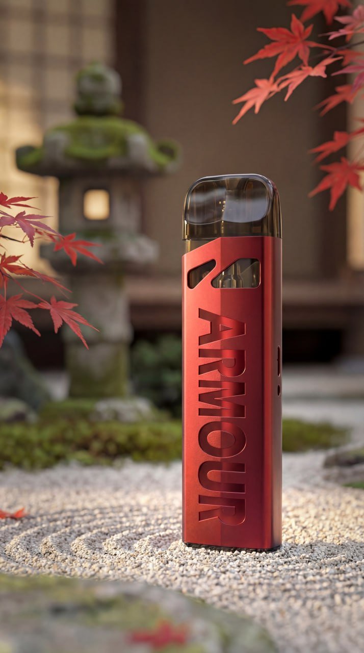 將軍mini-紅色 ARMOUR MINI 將軍mini主機|1200mAh大電量|3.5ml大容量油倉